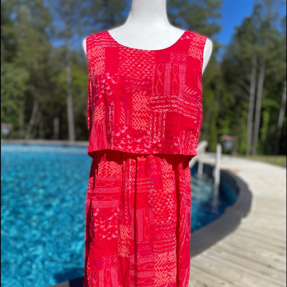 Faded Glory Ladies Sleeveless Dress Size Large